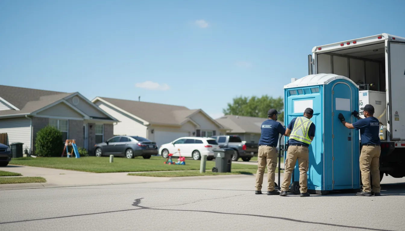 Standard Porta Potty Rentals in Freeburg, IL near me